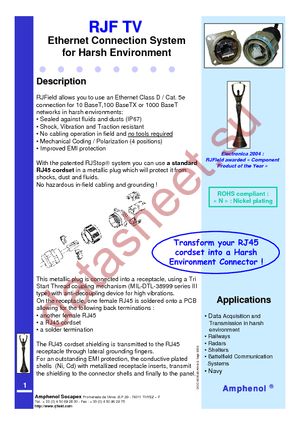 RJFTV2PE1N datasheet  